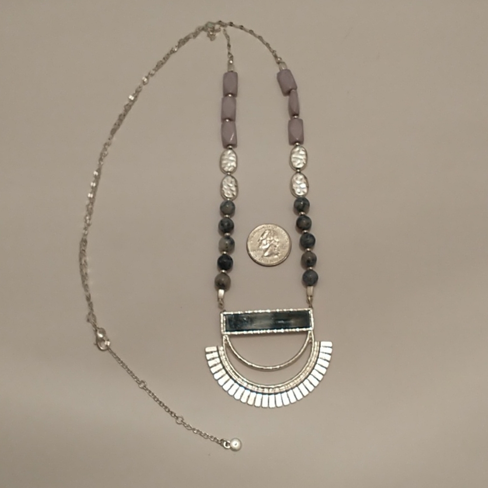 Boho pendant necklace